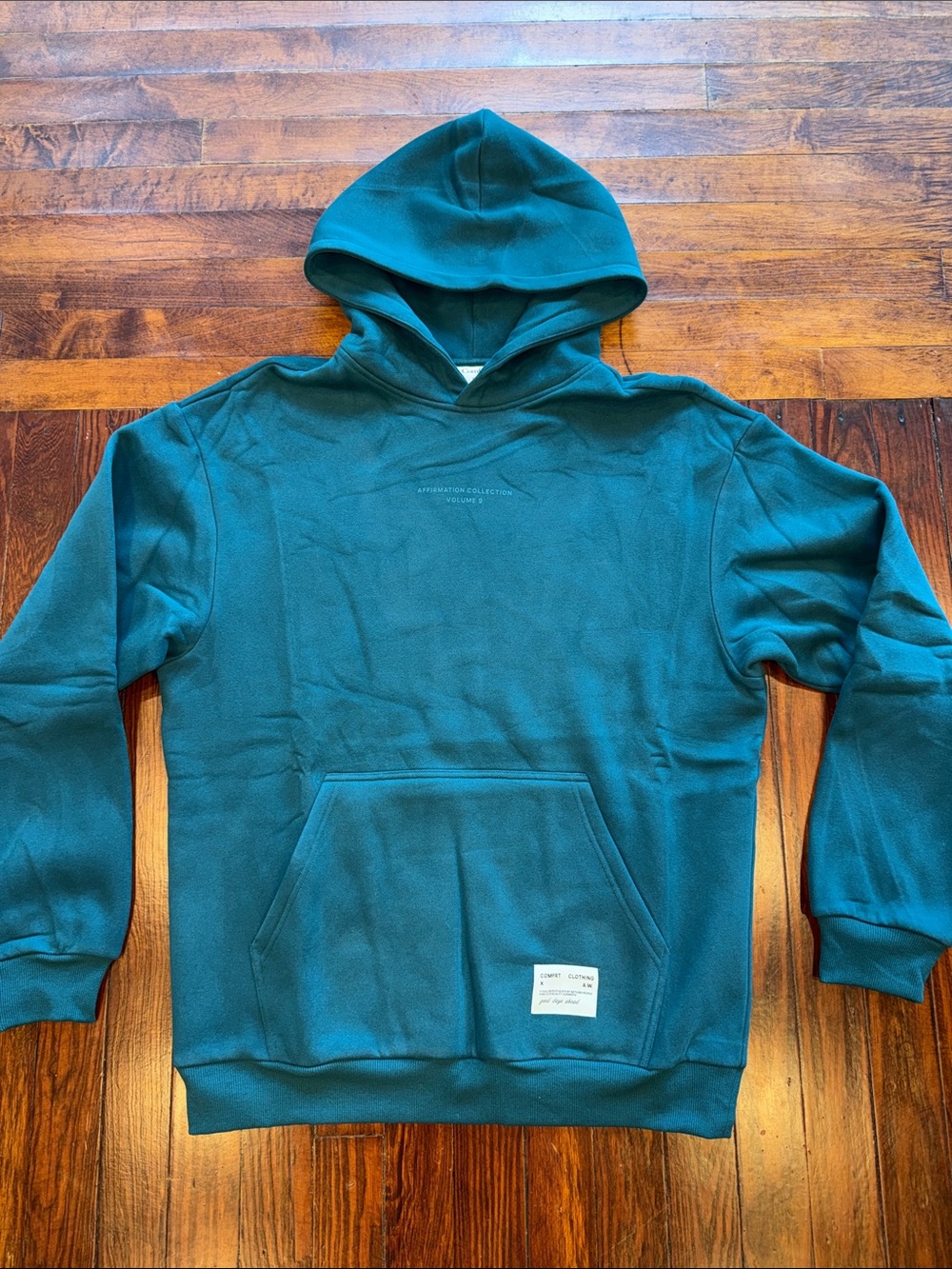 Teal COMFRT Unisex Hooded Sweatshirt